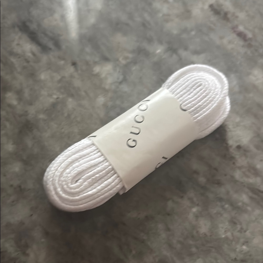 Gucci Premium White Laces